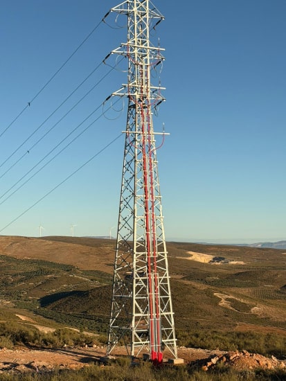 Obras en la presa de Valuengo
